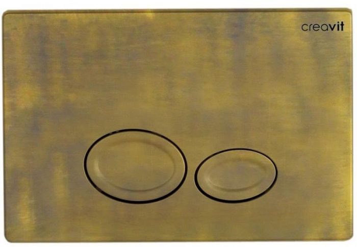 Клавиша смыва Creavit Drop GP2007.00 Бронза