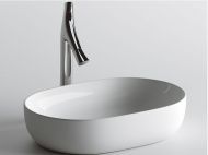 Умывальник CERAMICANOVA Element чаша накладная овальная 600x415x135 мм CN6047