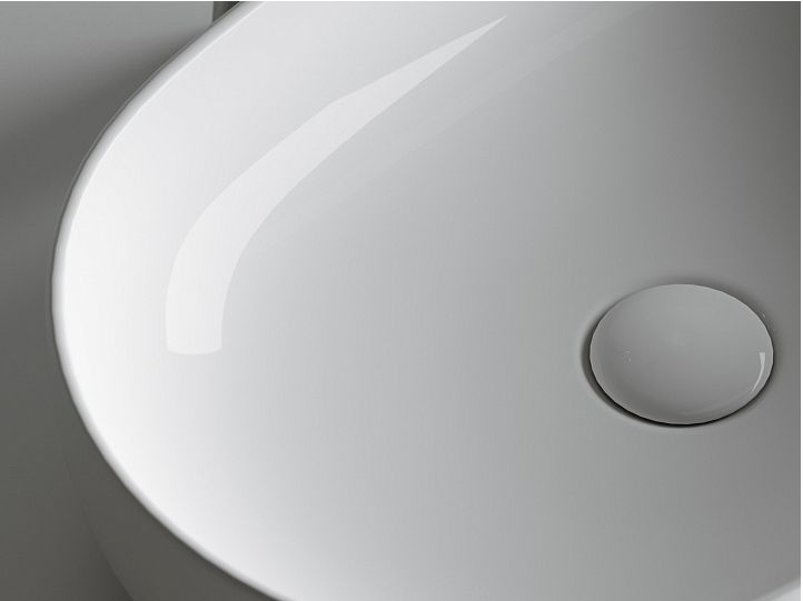 Умывальник CERAMICANOVA Element чаша накладная овальная 600x415x135 мм CN6047