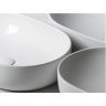 Умывальник CERAMICANOVA Element чаша накладная овальная 600x415x135 мм CN6047