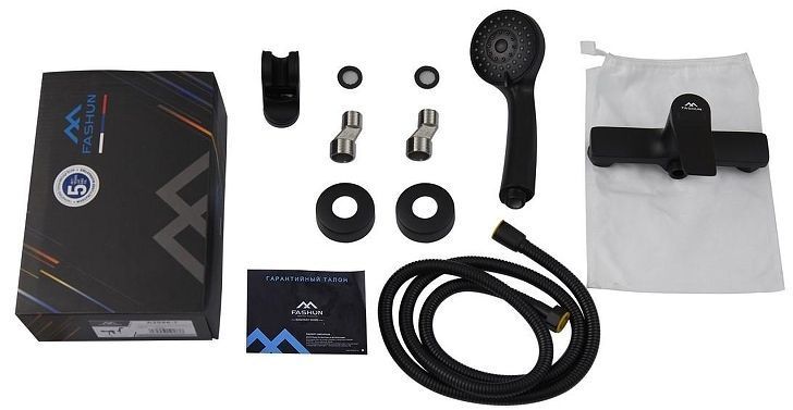 Смеситель для душа Fashun A2086-7 цвет Черный