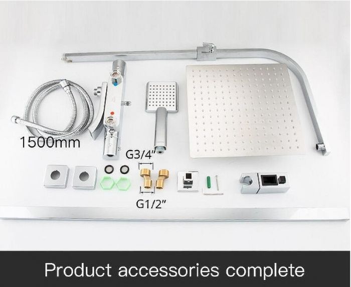 Душевая система Gappo G07 G2407-40 с термостатом Хром