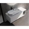 Тумба c раковиной SanVit Оскар 90 L koskar090L подвесная Белая