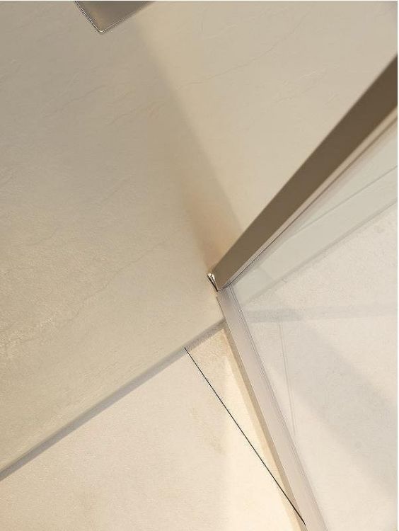 Душевая дверь Allen Brau Priority 90 3.31026.BA профиль Серебро браш стекло прозрачное