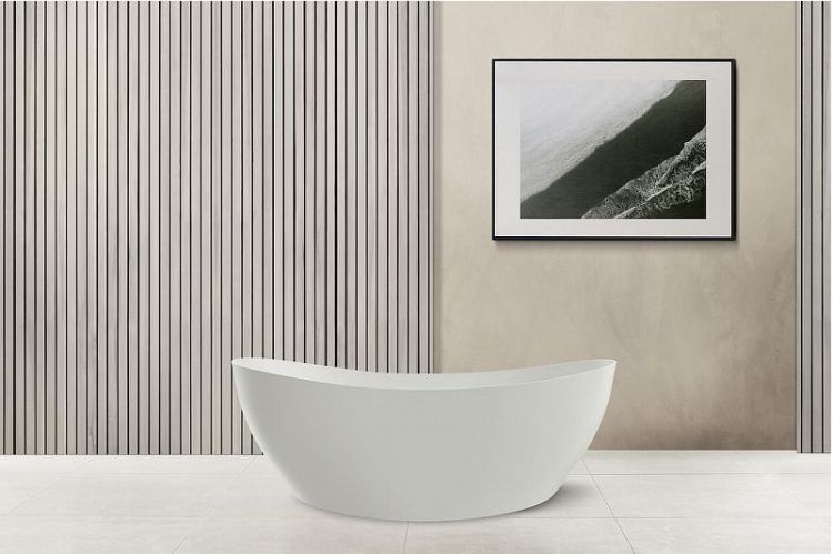 Ванна из искусственного камня Abber Stein 180x85 AS9615-1.8 без гидромассажа