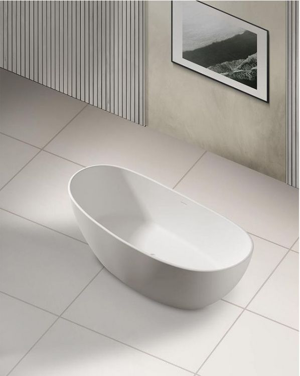 Ванна из искусственного камня Abber Stein 180x85 AS9615-1.8 без гидромассажа