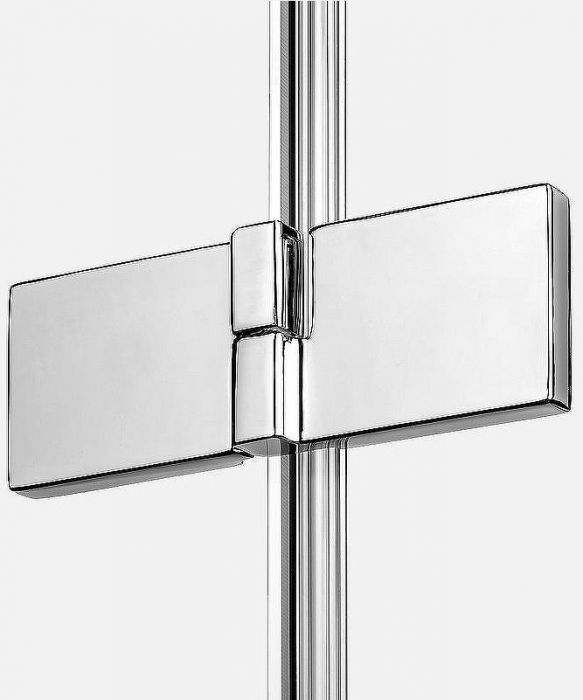 Душевая дверь New Trendy Avexa Chrome 110 R EXK-1448 профиль Хром стекло прозрачное