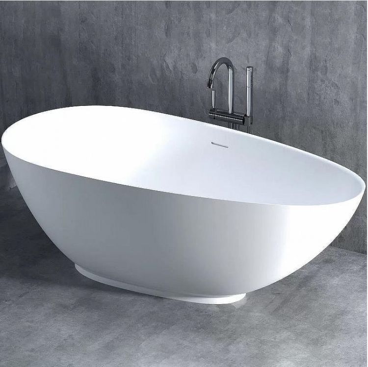 Ванна из искусственного камня Salini Paola 172х82 101512SM Белая матовая