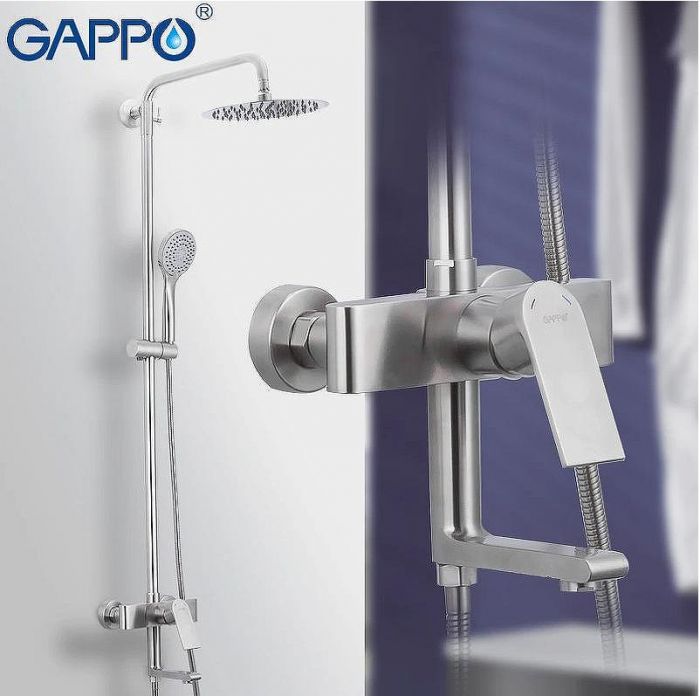 Душевая система Gappo G99-20 G2499-20 Сатин