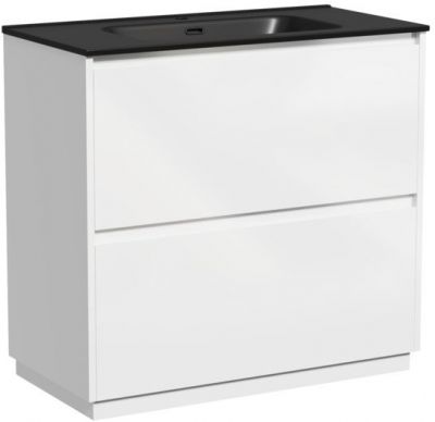 Тумба напольная под раковину SANCOS Libra Floor, белый глянец 890х450х840 мм, LB90FW