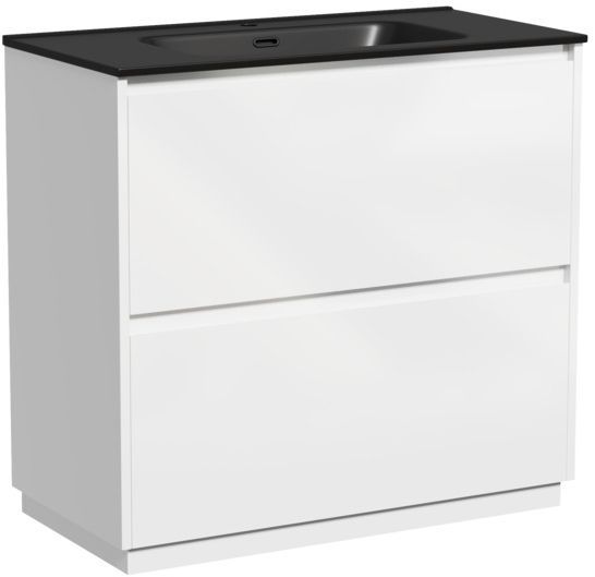 Тумба напольная под раковину SANCOS Libra Floor, белый глянец 890х450х840 мм, LB90FW