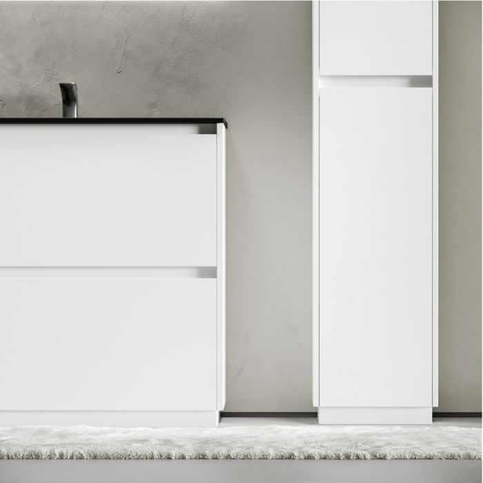 Тумба напольная под раковину SANCOS Libra Floor, белый глянец 890х450х840 мм, LB90FW