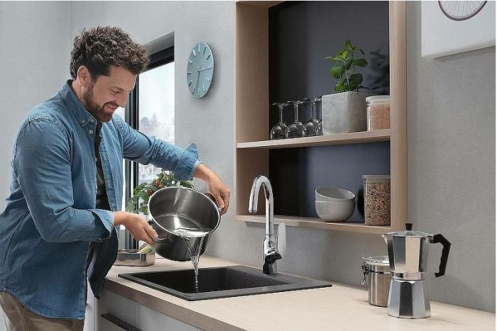 Смеситель для кухни Hansgrohe Focus M421-H220 71802000 Хром
