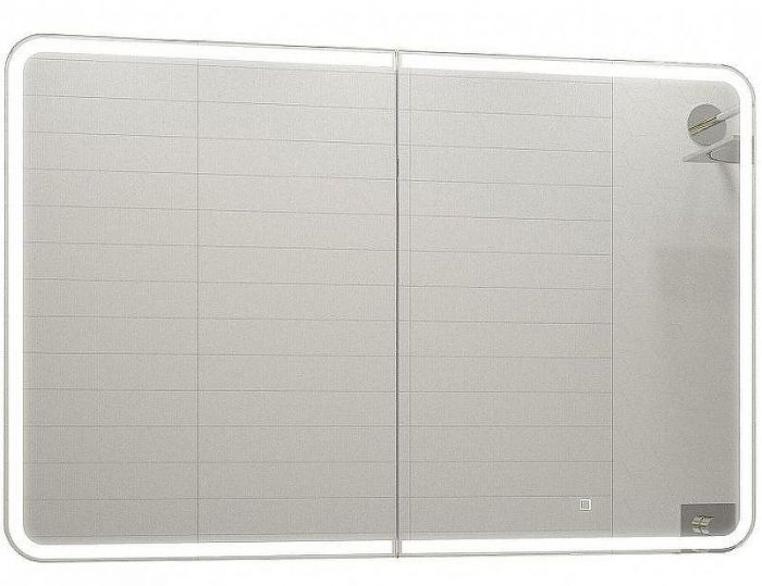 Зеркальный шкаф Континент Avenue 120 МВК001 с подсветкой Белый