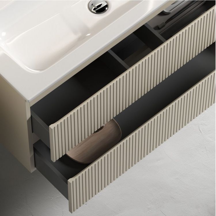 Тумба подвесная SANCOS Snob T, Beige Soft 790х445х500, под столешницу без отверстия под смеситель, цвет Kreman, SNT80CE Тумба подвесная SANCOS Snob T, Beige Soft 790х445х500, под столешницу без отверстия под смеситель, цвет Kreman, SNT80CE