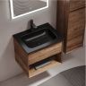 Тумба подвесная SANCOS под раковину Marmi 1.0, дуб чарльстон 590х445х520, MR1.060ECH