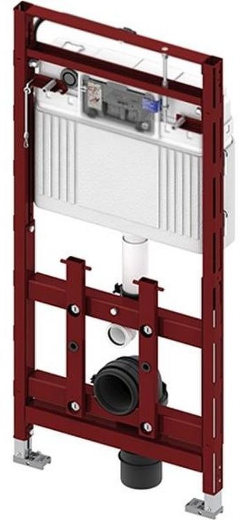 Инсталляция Tece Lux 200 9600200 для подвесного унитаза без панели смыва