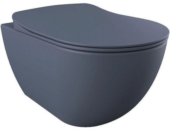 Унитаз биде Creavit Free FE322-00BM00E-0000 подвесной Базальт без сиденья