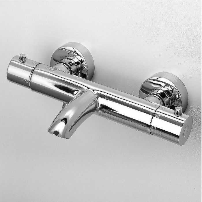 Смеситель для ванны WasserKRAFT 4811 Thermo с термостатом Хром