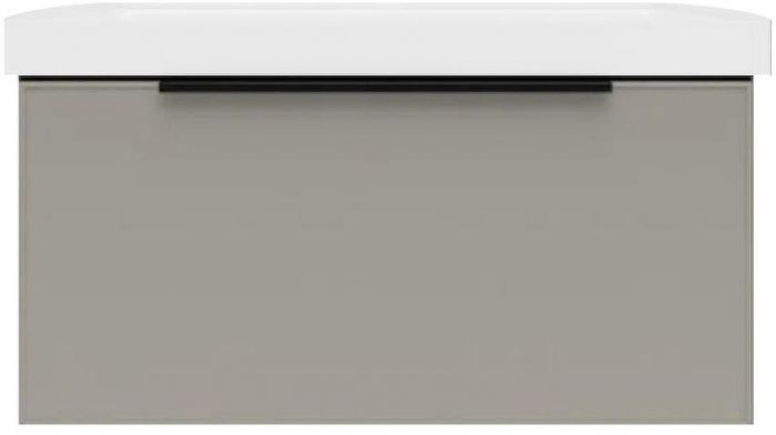 Тумба под раковину La Fenice Simpla 80 FNC-01-SIM-C-80 подвесная Бежевая матовая