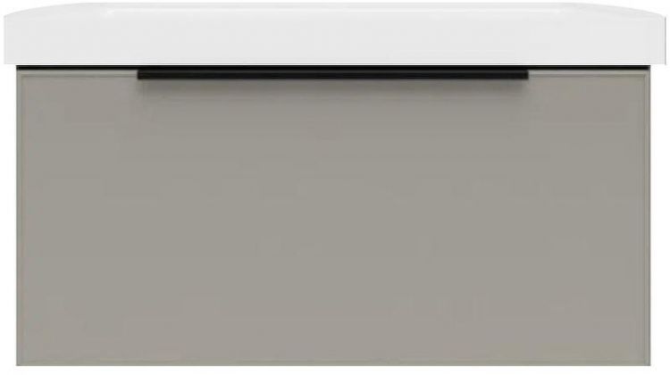 Тумба под раковину La Fenice Simpla 80 FNC-01-SIM-C-80 подвесная Бежевая матовая