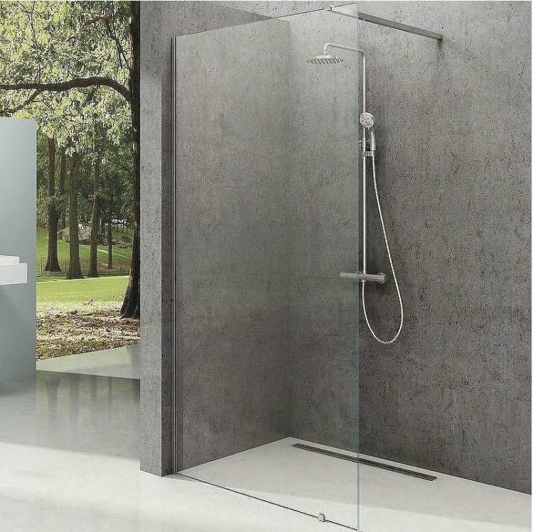 Душевая перегородка Ravak Walk-In Wall 80 GW9W40C00Z1 профиль Хром стекло Transparent Душевая перегородка Ravak Walk-In Wall 80 GW9W40C00Z1 профиль Хром стекло Transparent