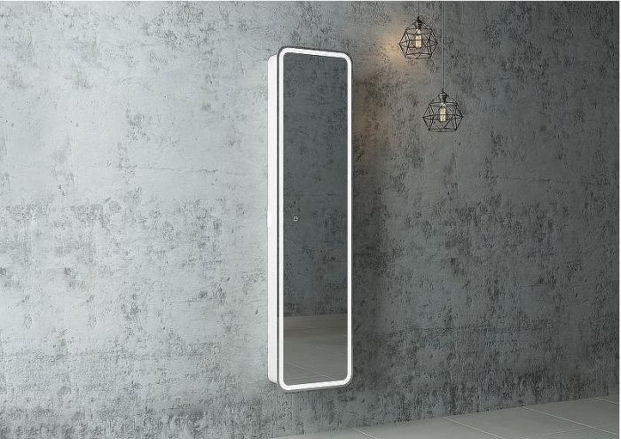 Шкаф пенал Bellezza Марта 40 4646605520015 подвесной Белый