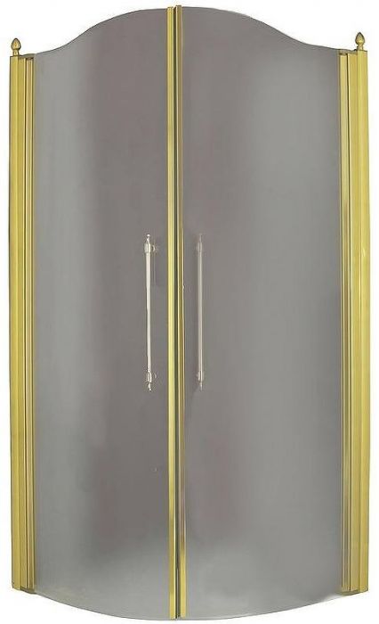 Душевой уголок Migliore Diadema 90x90 22711 профиль Золото стекло прозрачное