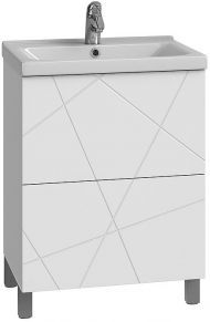 Тумба под раковину Vigo Geometry 60 015 цвет Белый