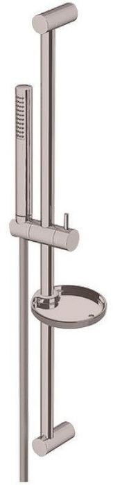 Душевой гарнитур Gattoni MD 1048/PDDS Темный никель шлифованный