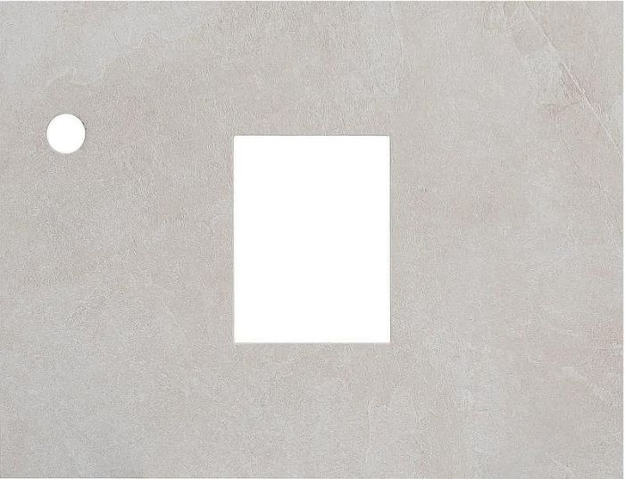 Комплект мебели для ванной STWORKI Эстерсунд 60 459717 подвесной Белый матовый Простоун беж