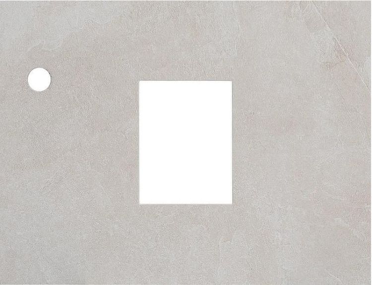 Комплект мебели для ванной STWORKI Эстерсунд 60 459717 подвесной Белый матовый Простоун беж Комплект мебели для ванной STWORKI Эстерсунд 60 459717 подвесной Белый матовый Простоун беж