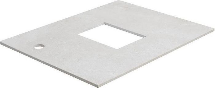 Комплект мебели для ванной STWORKI Эстерсунд 60 459717 подвесной Белый матовый Простоун беж