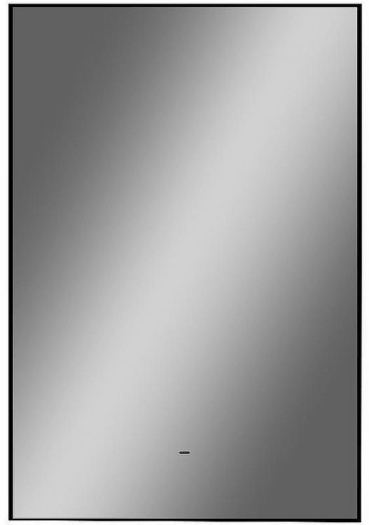 Зеркало Континент Amer 600х1000 ЗЛП1526 с подсветкой Черное с бесконтактным выключателем Зеркало Континент Amer 600х1000 ЗЛП1526 с подсветкой Черное с бесконтактным выключателем