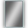 Зеркало Континент Amer 600х1000 ЗЛП1526 с подсветкой Черное с бесконтактным выключателем Зеркало Континент Amer 600х1000 ЗЛП1526 с подсветкой Черное с бесконтактным выключателем