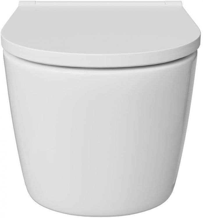 Унитаз DIWO Архангельск 0800 подвесной цвет Белый с сиденьем Микролифт