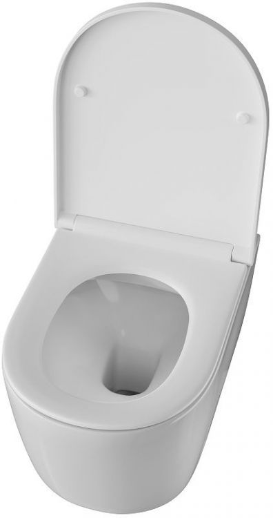 Унитаз DIWO Архангельск 0800 подвесной цвет Белый с сиденьем Микролифт