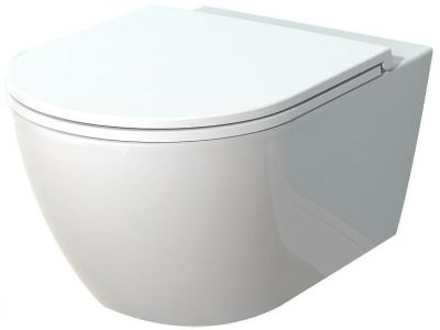 Унитаз SmartFlow Urban SMF812-WH подвесной цвет Белый с сиденьем Микролифт