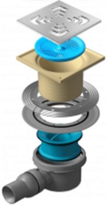 Душевой трап Pestan Confluo Standard 13000005 с решеткой