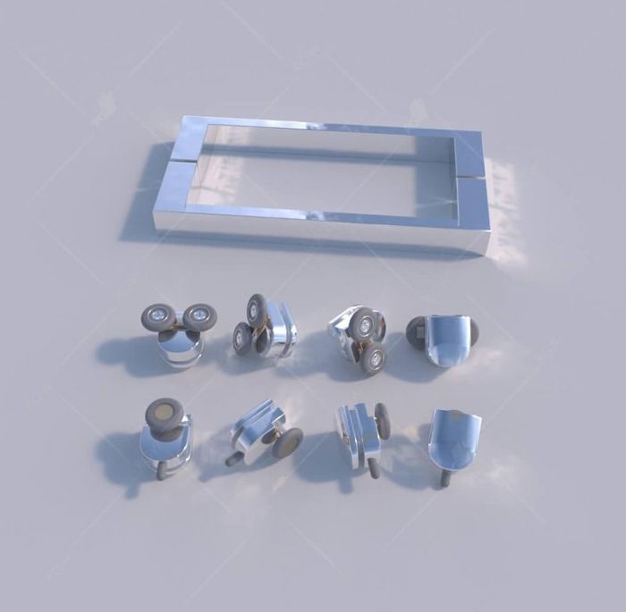 Душевой уголок RGW Classic CL-34 80х80 32093488-11 профиль Хром стекло прозрачное