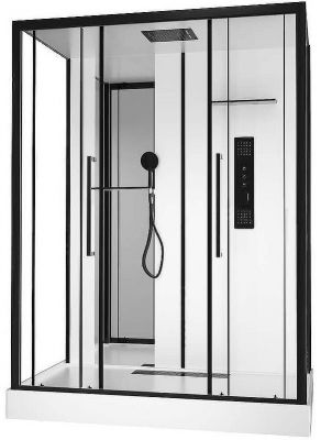 Душевая кабина Black&amp;White Galaxy G8030 160х85 8030000 с гидромассажем