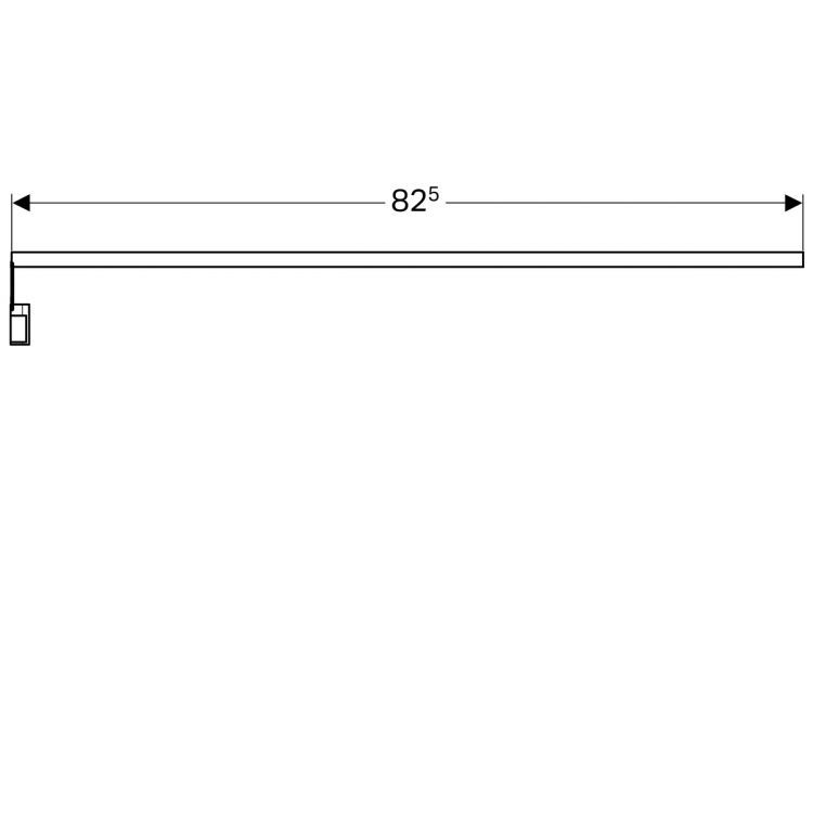 Универсальная подсветка Geberit, 825 мм