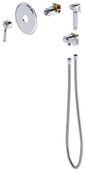 Гигиенический душ со смесителем Timo Arisa 5309/00SM Хром