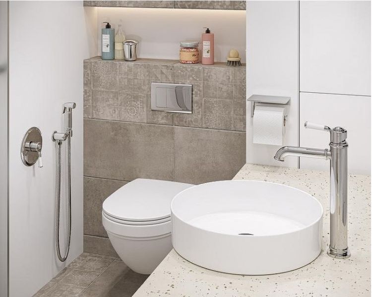 Гигиенический душ со смесителем Timo Arisa 5309/00SM Хром