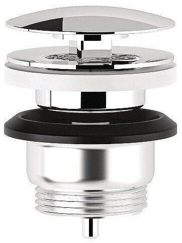 Донный клапан Kludi Rotexa 1047105-00 click-clack цвет Хром