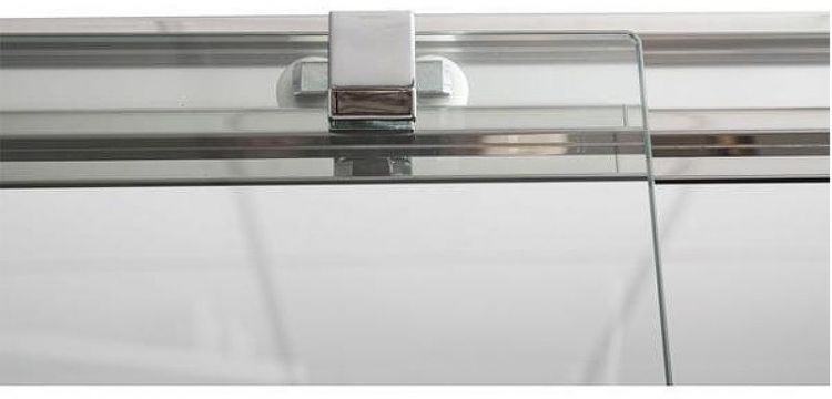 Душевой уголок Aquanet Delta NPE1131 150x80 профиль Хром, стекло прозрачное