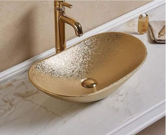 Раковина-чаша CeramaLux 60 7811АSJ Золото