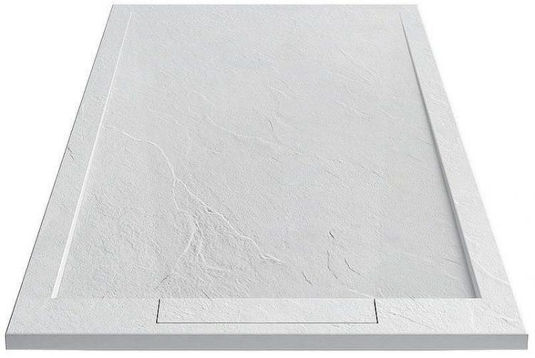 Душевой поддон из искусственного камня Vincea 160x90 VST-4SRL9016W+Vsph-D611 Белый матовый