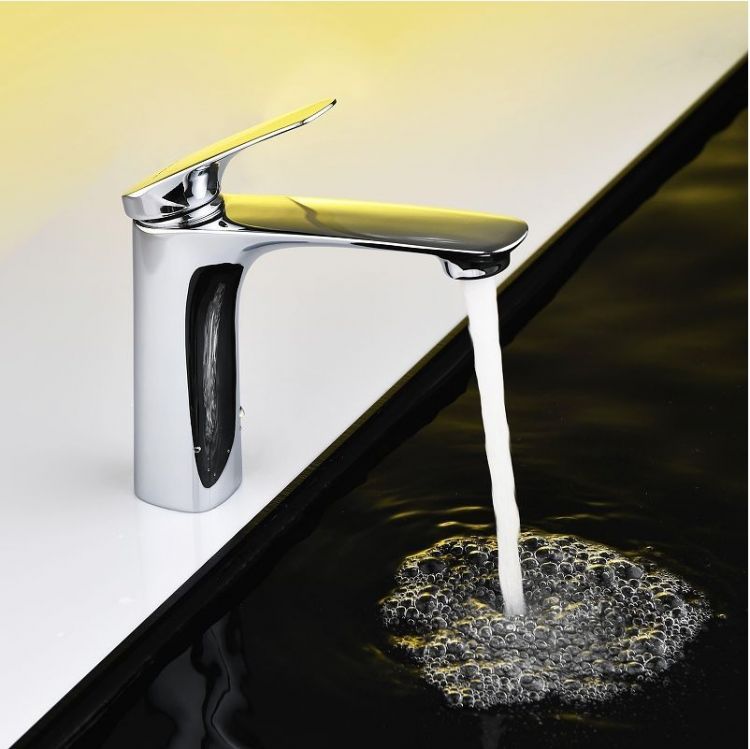 Смеситель для раковины Abelsberg Perfecta INF60101CH цвет Глянцевый хром Смеситель для раковины Abelsberg Perfecta INF60101CH цвет Глянцевый хром