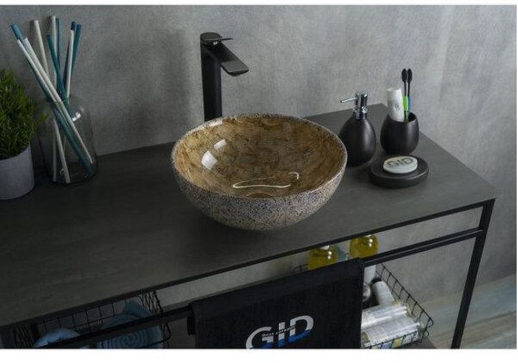 Раковина-чаша Gid Esfera Mnc489 32 54437 цвет Под камень глянцевый